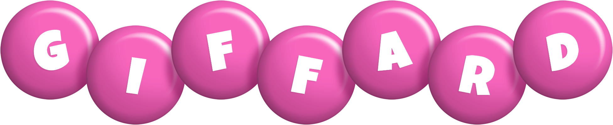Giffard candy-pink logo