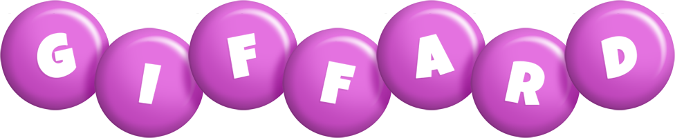 Giffard candy-purple logo