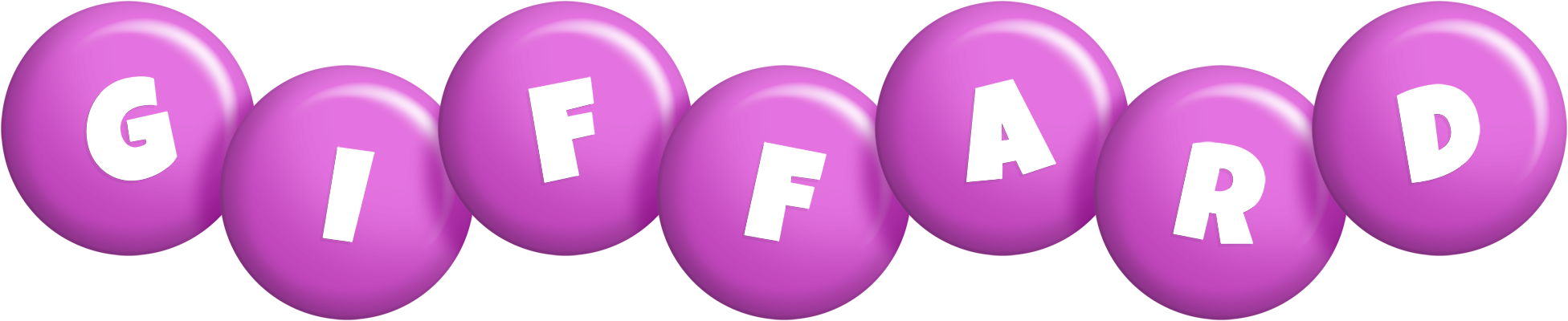 Giffard candy-purple logo