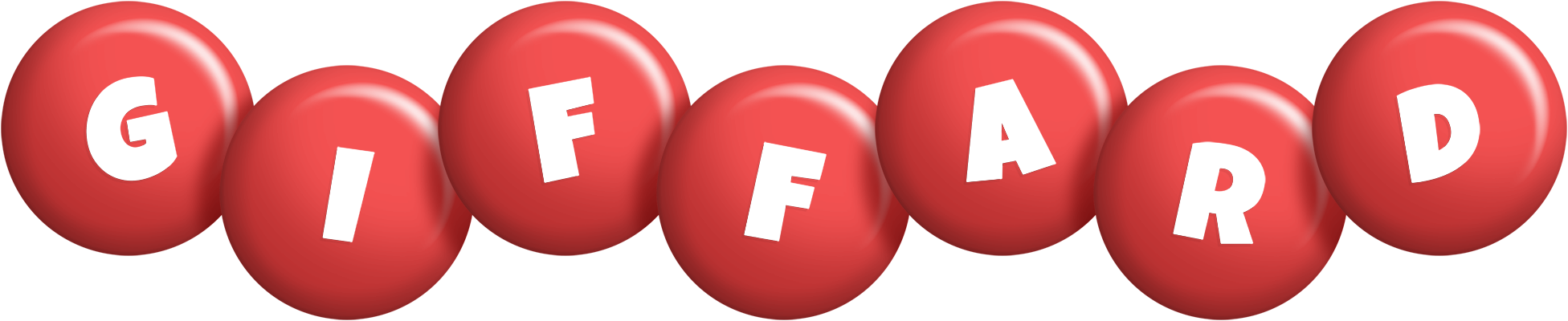 Giffard candy-red logo