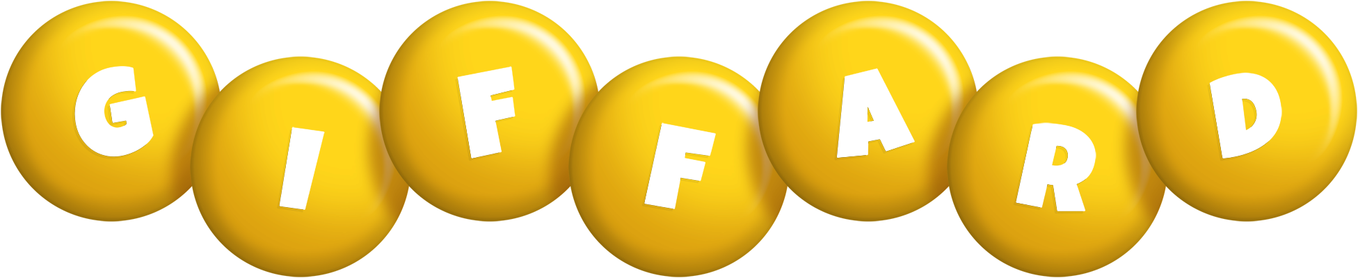 Giffard candy-yellow logo
