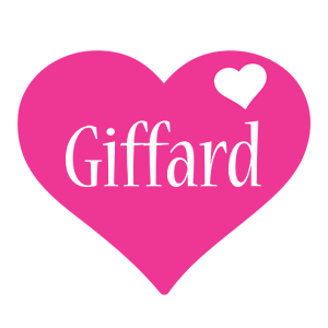 Giffard love-heart logo