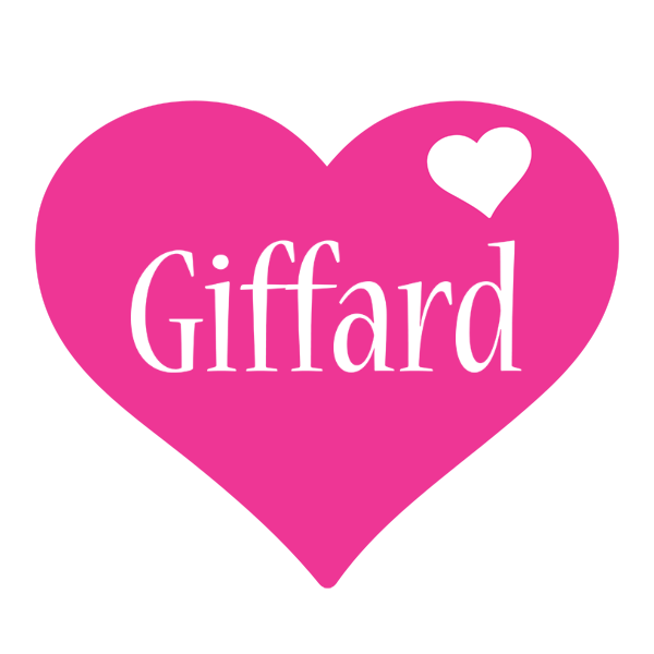 Giffard love-heart logo