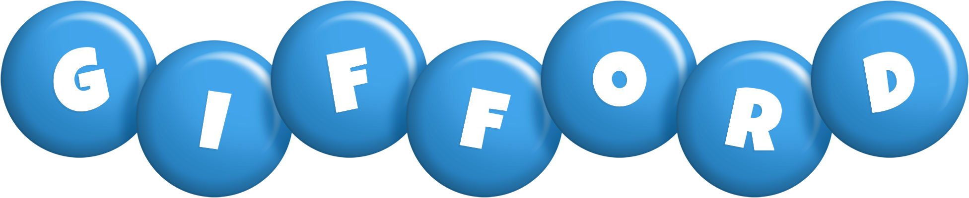 Gifford candy-blue logo