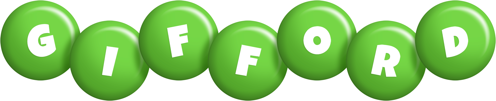 Gifford candy-green logo