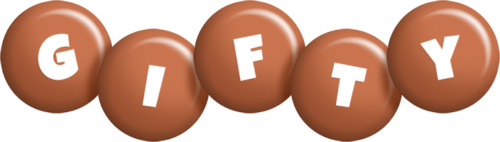 Gifty candy-brown logo