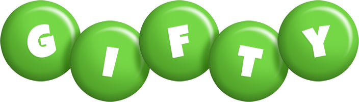 Gifty candy-green logo