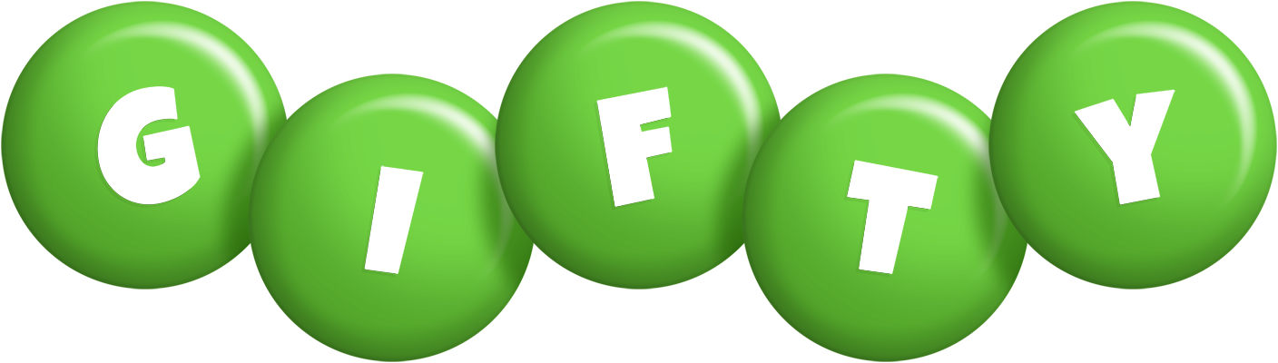 Gifty candy-green logo