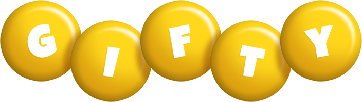 Gifty candy-yellow logo