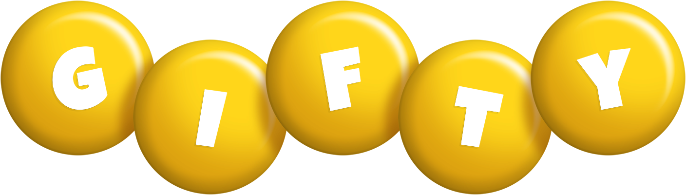 Gifty candy-yellow logo
