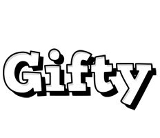 Gifty snowing logo