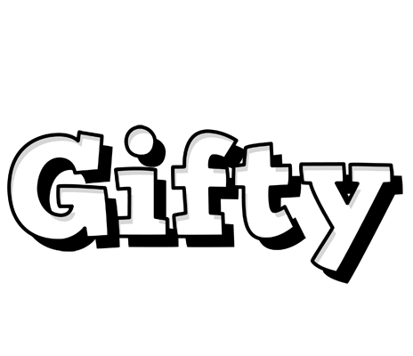 Gifty snowing logo