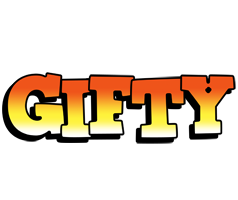 Gifty sunset logo