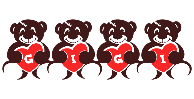 Gigi bear logo
