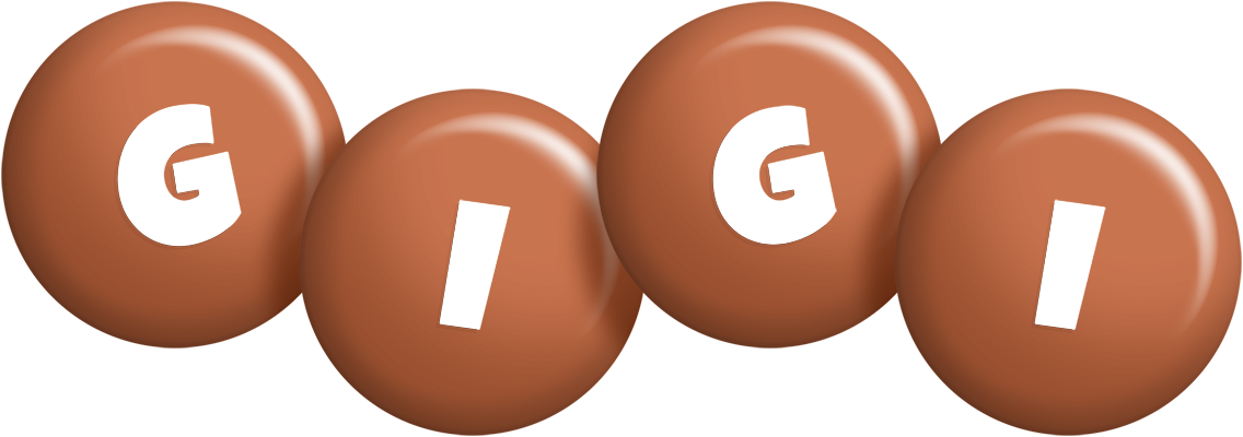 Gigi candy-brown logo