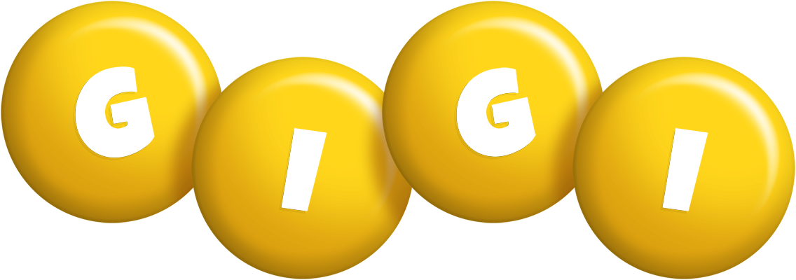 Gigi candy-yellow logo