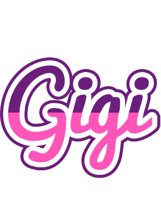 Gigi cheerful logo