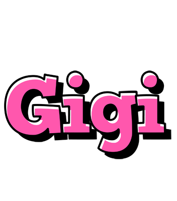 Gigi girlish logo