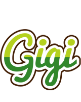 Gigi golfing logo