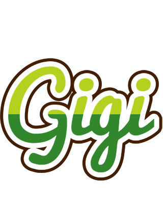 Gigi golfing logo