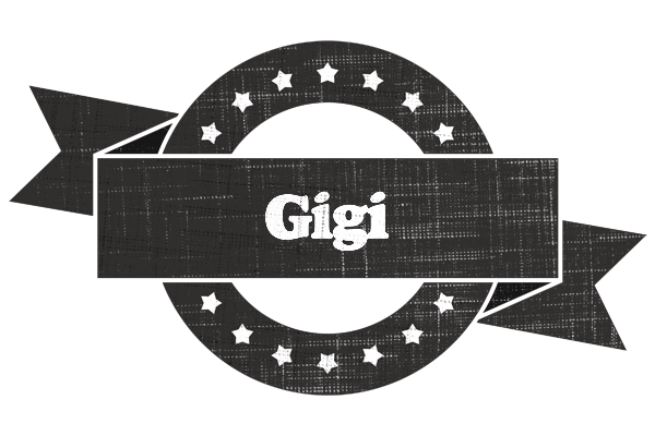 Gigi grunge logo
