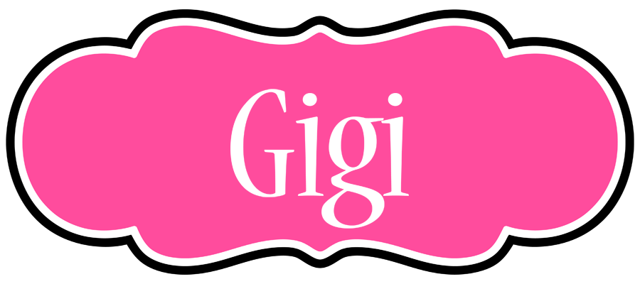 Gigi invitation logo