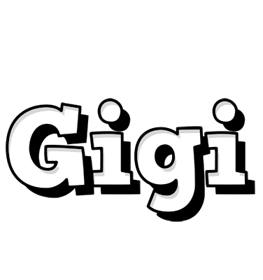Gigi snowing logo