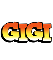 Gigi sunset logo