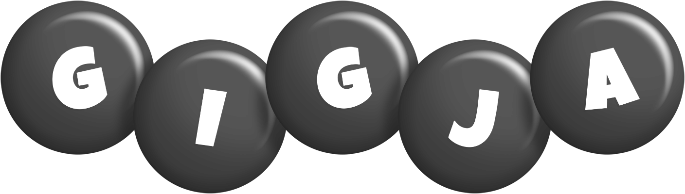 Gigja candy-black logo