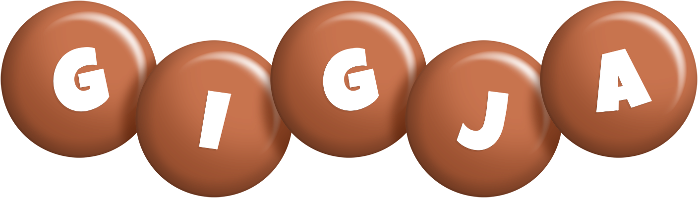 Gigja candy-brown logo