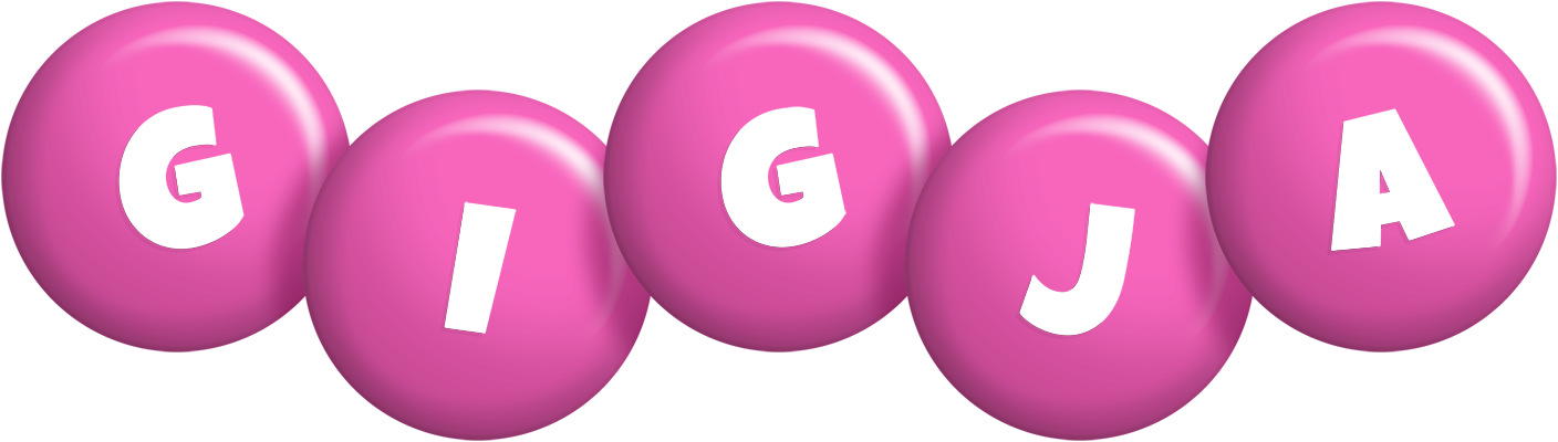 Gigja candy-pink logo