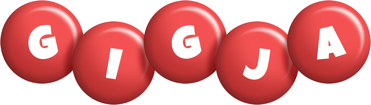 Gigja candy-red logo