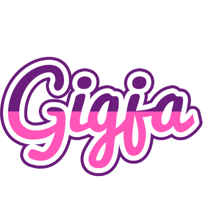 Gigja cheerful logo