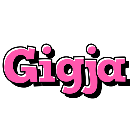 Gigja girlish logo
