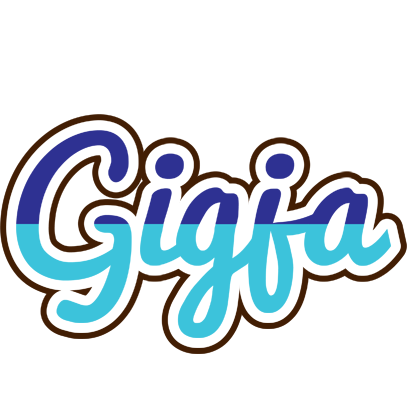 Gigja raining logo