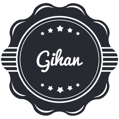 Gihan badge logo