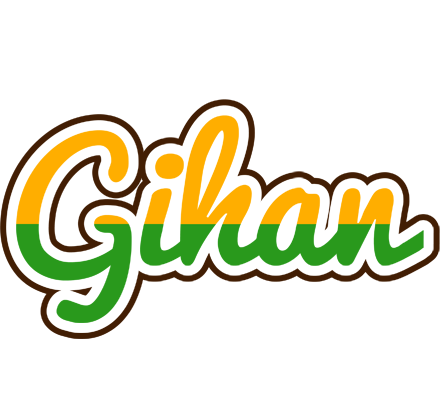 Gihan banana logo