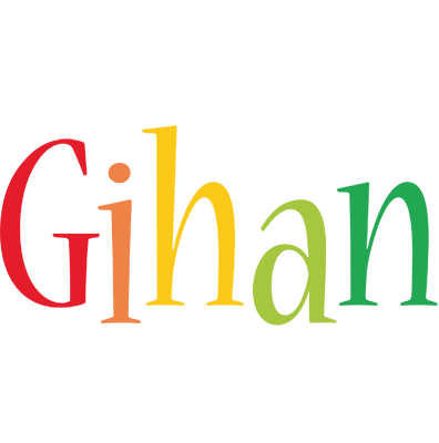 Gihan birthday logo
