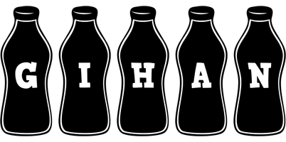 Gihan bottle logo