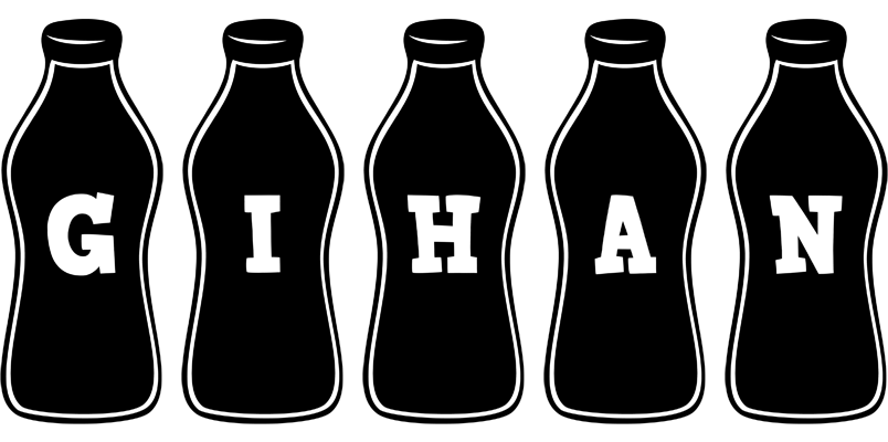Gihan bottle logo