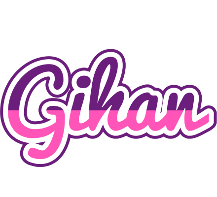 Gihan cheerful logo