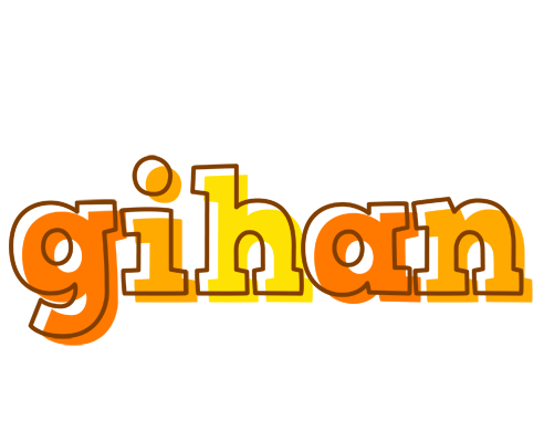 Gihan desert logo