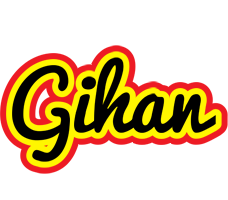 Gihan flaming logo