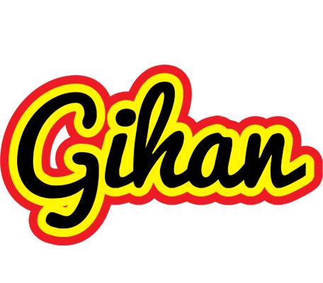 Gihan flaming logo