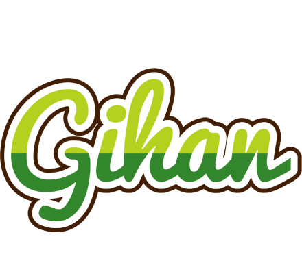 Gihan golfing logo