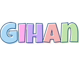 Gihan pastel logo