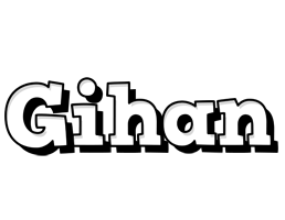 Gihan snowing logo