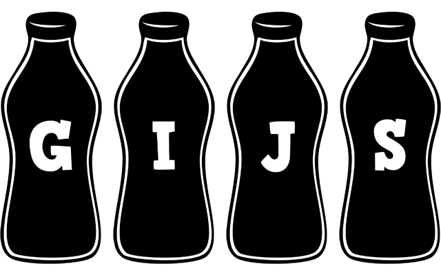 Gijs bottle logo