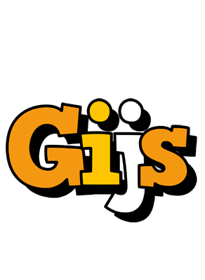 Gijs cartoon logo