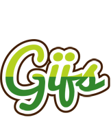 Gijs golfing logo